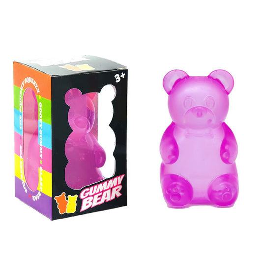 Purple Gummy Bear Squishy