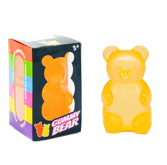 Yellow Gummy Bear Squishy